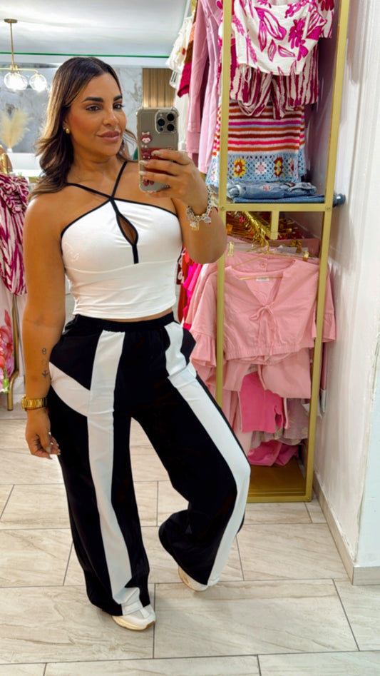 Mumbai Black & White Set (stretch)
