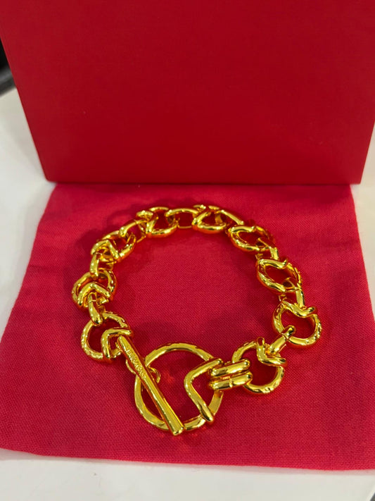 Uno Pulsera de Eslabón (material 925)