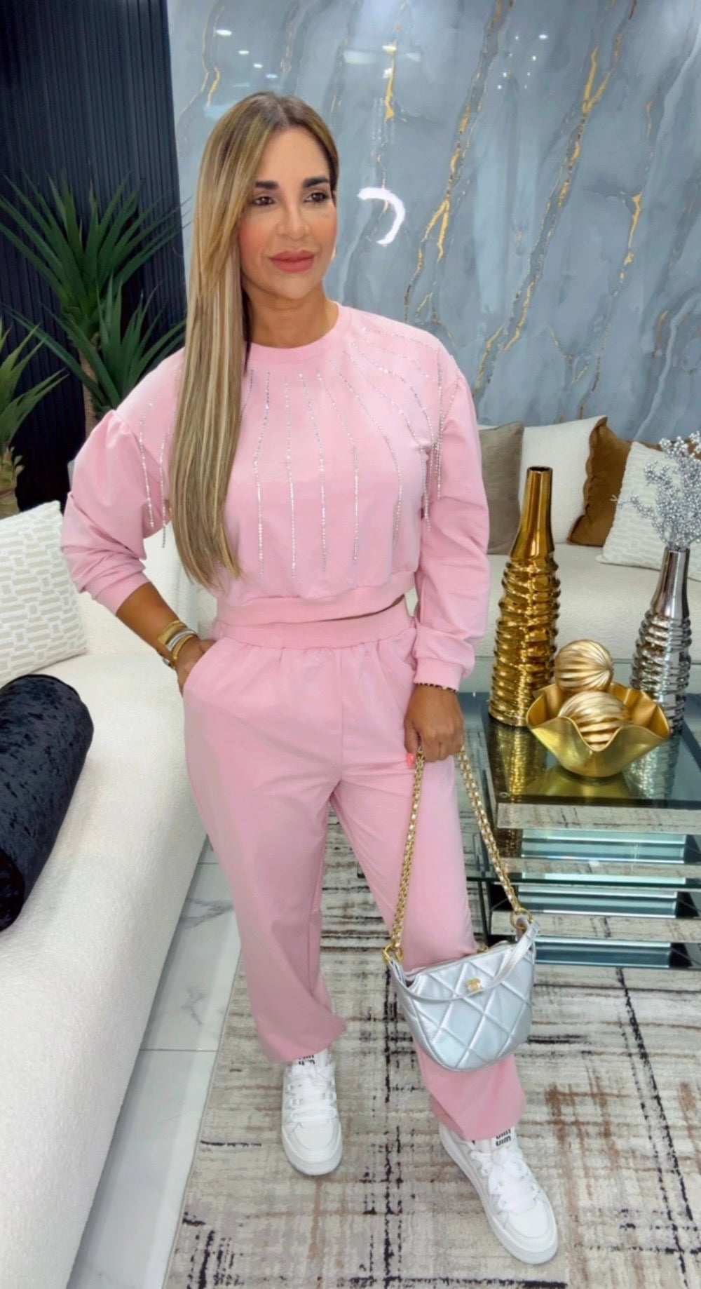 On point Pink Travel Set (spandex)