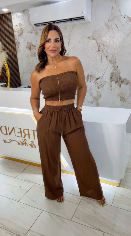 Bohemian Brown Set (stretch )