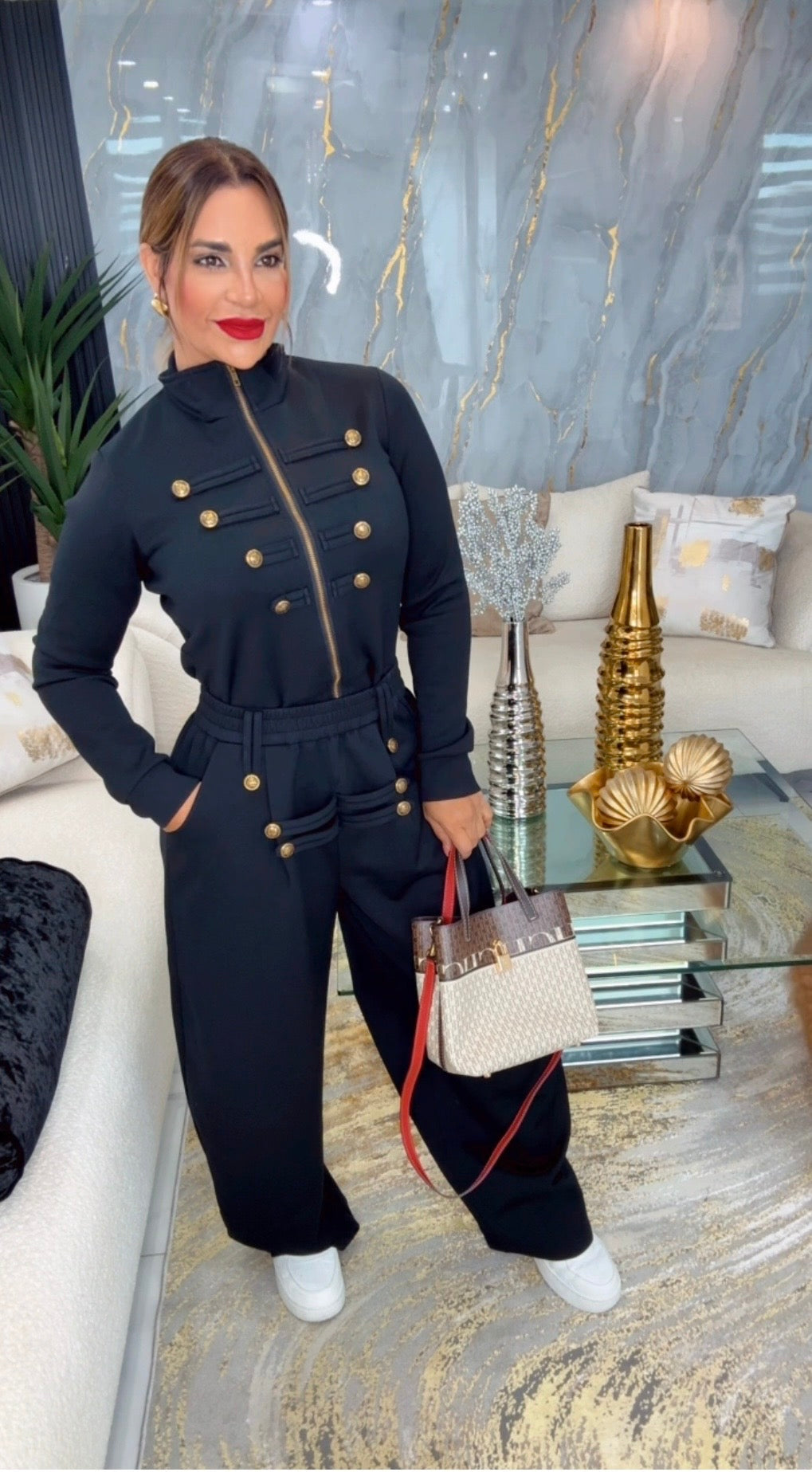 Napoleón Luxury Black Set (spandex)
