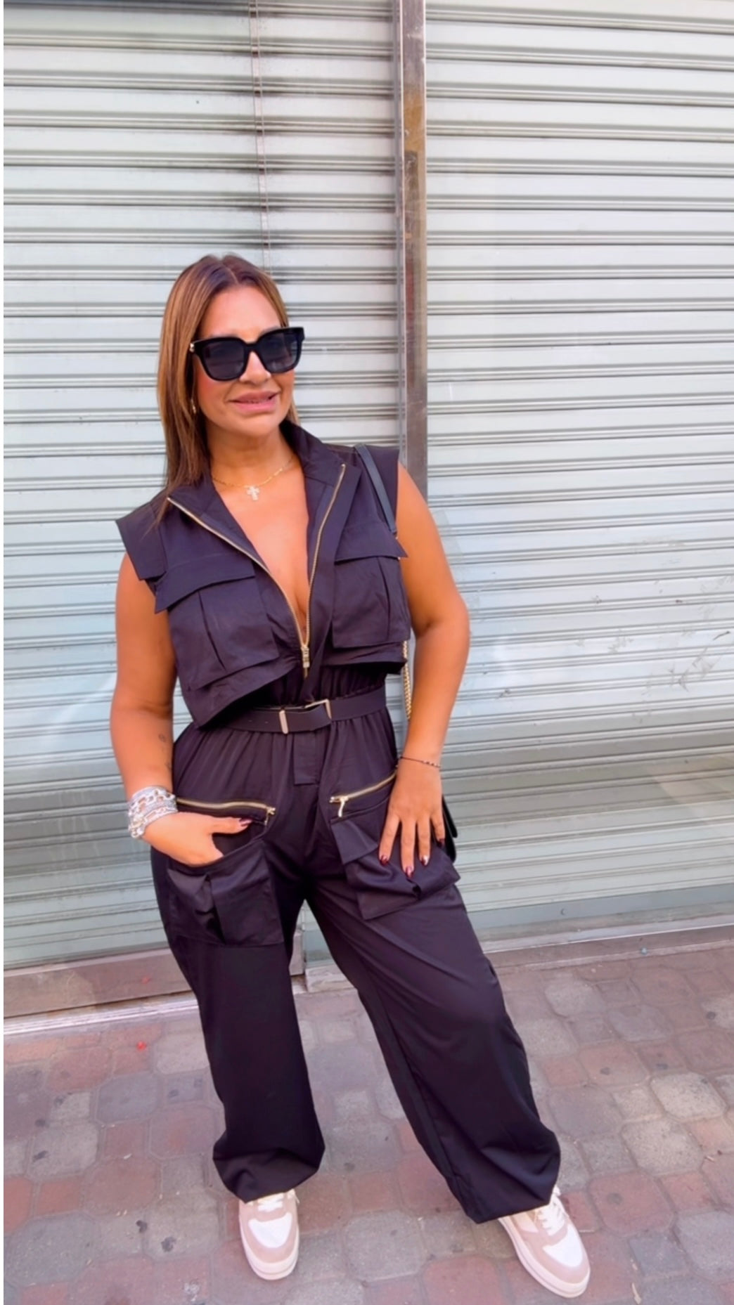 Los Ángeles Black Jumpsuit (utilicé talla M (spandex)