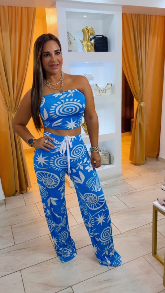 Marea Blue Set (stretch)
