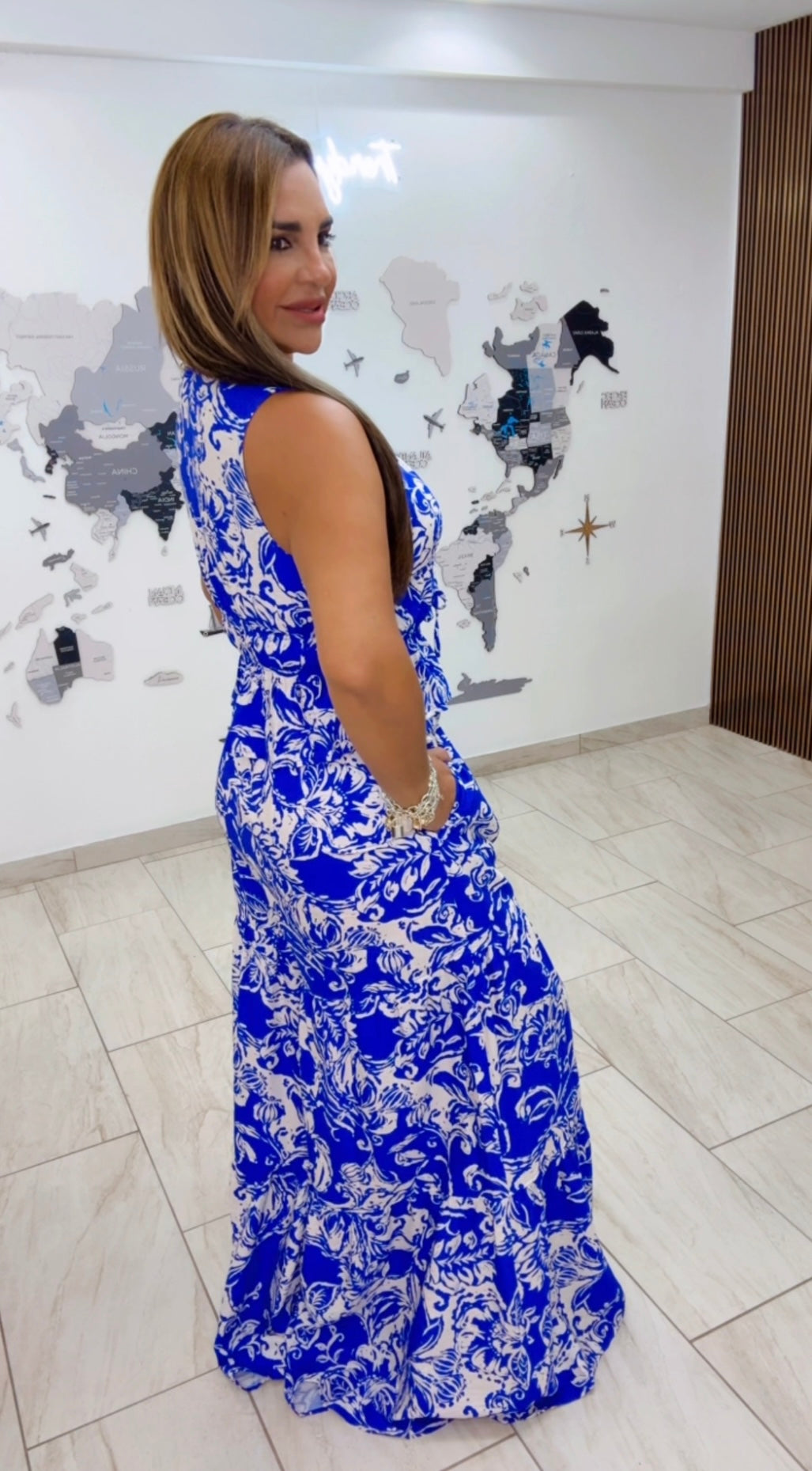 Gilbatrar Blue Set (stretch) utilicé talla Médium