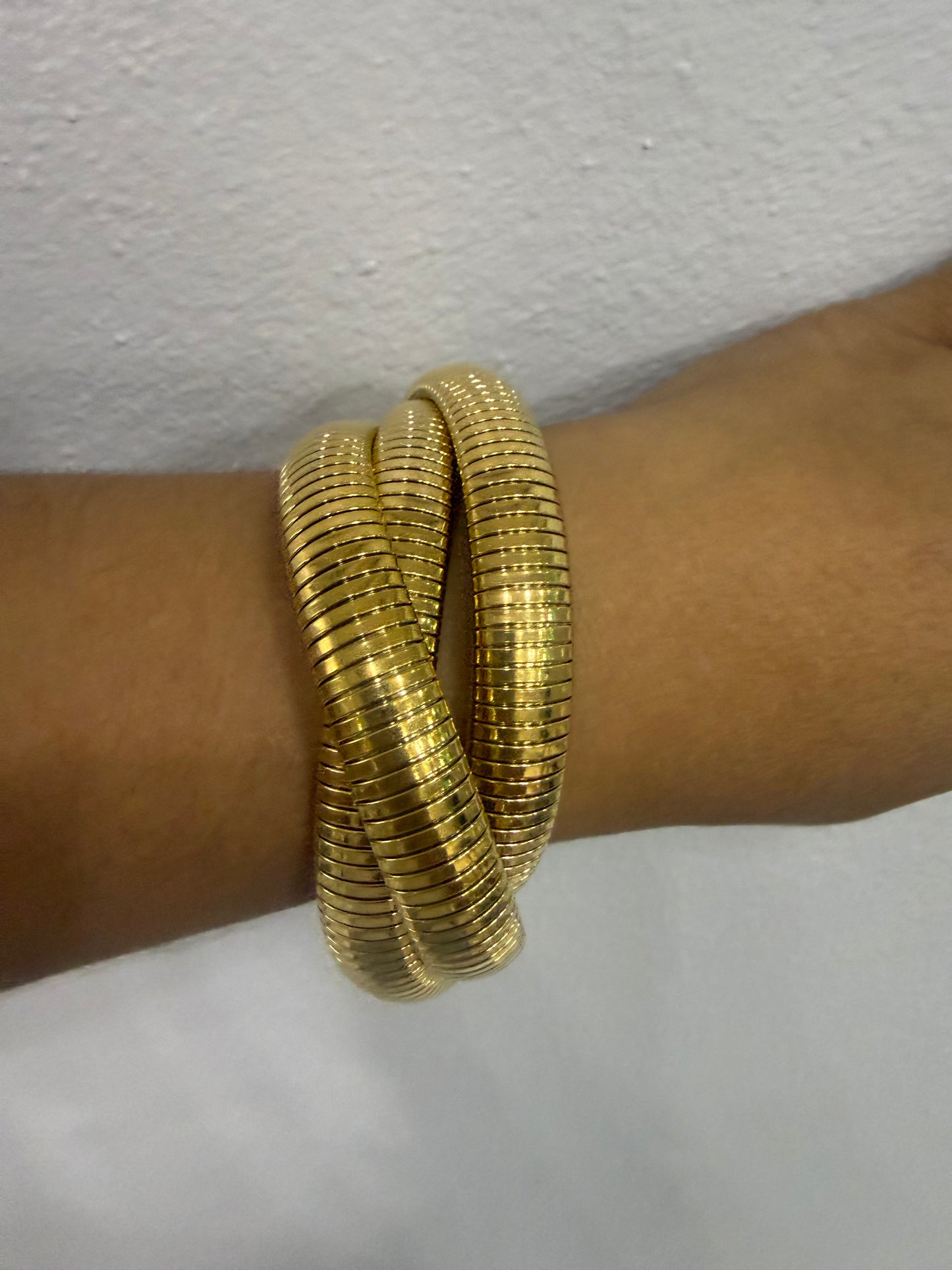 Triple Gold Bangle