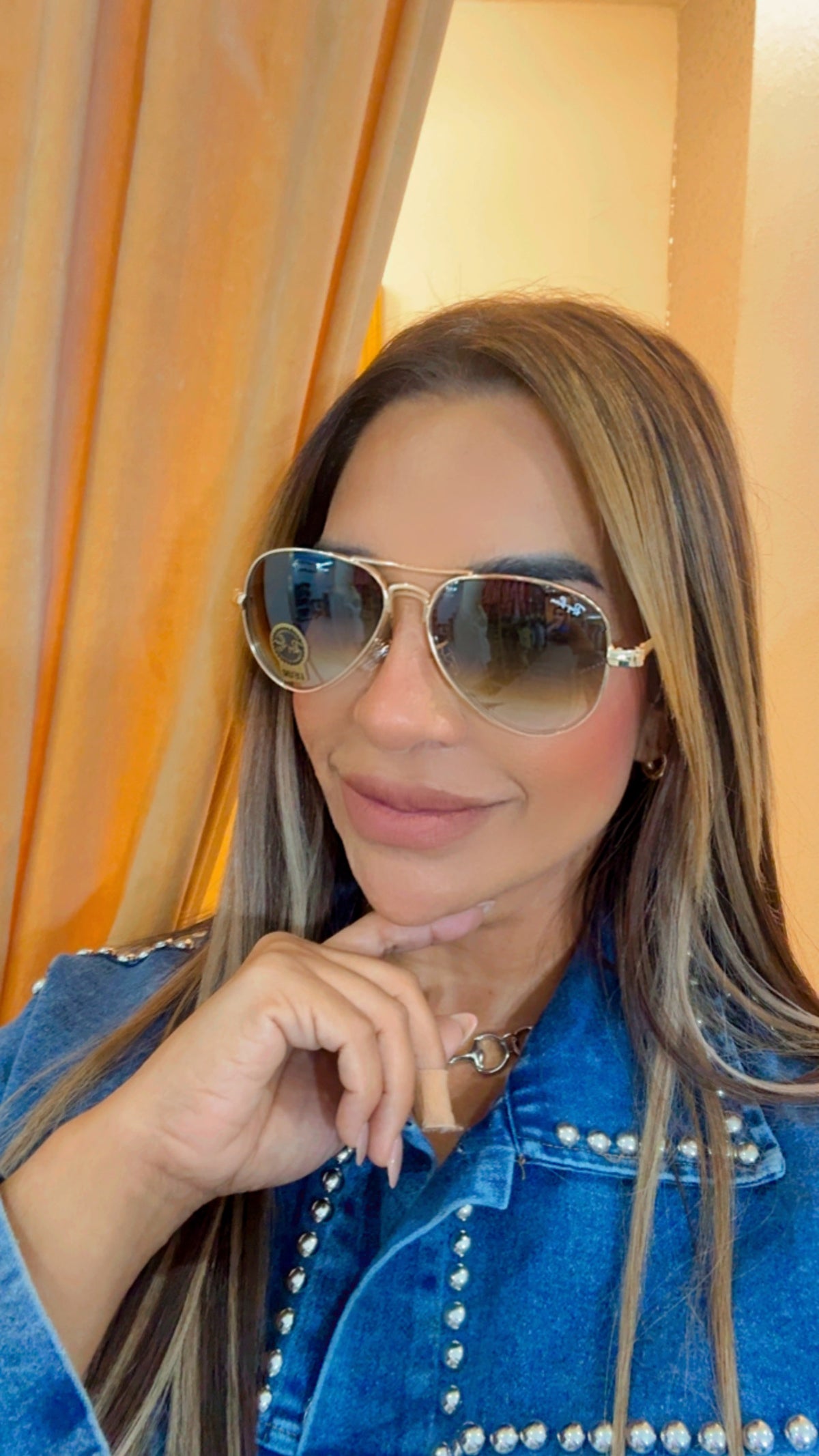 RBan Aviator Brown Sunglasses (kit completo) unisex