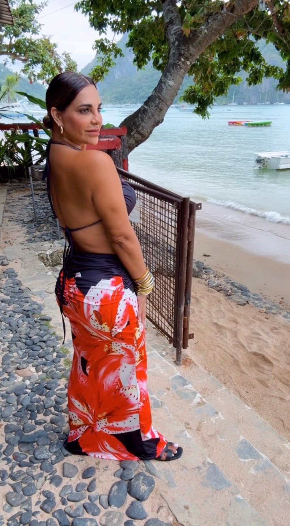 Flor de Maga Pearl Dress 2 en 1 (set)  (stretch)