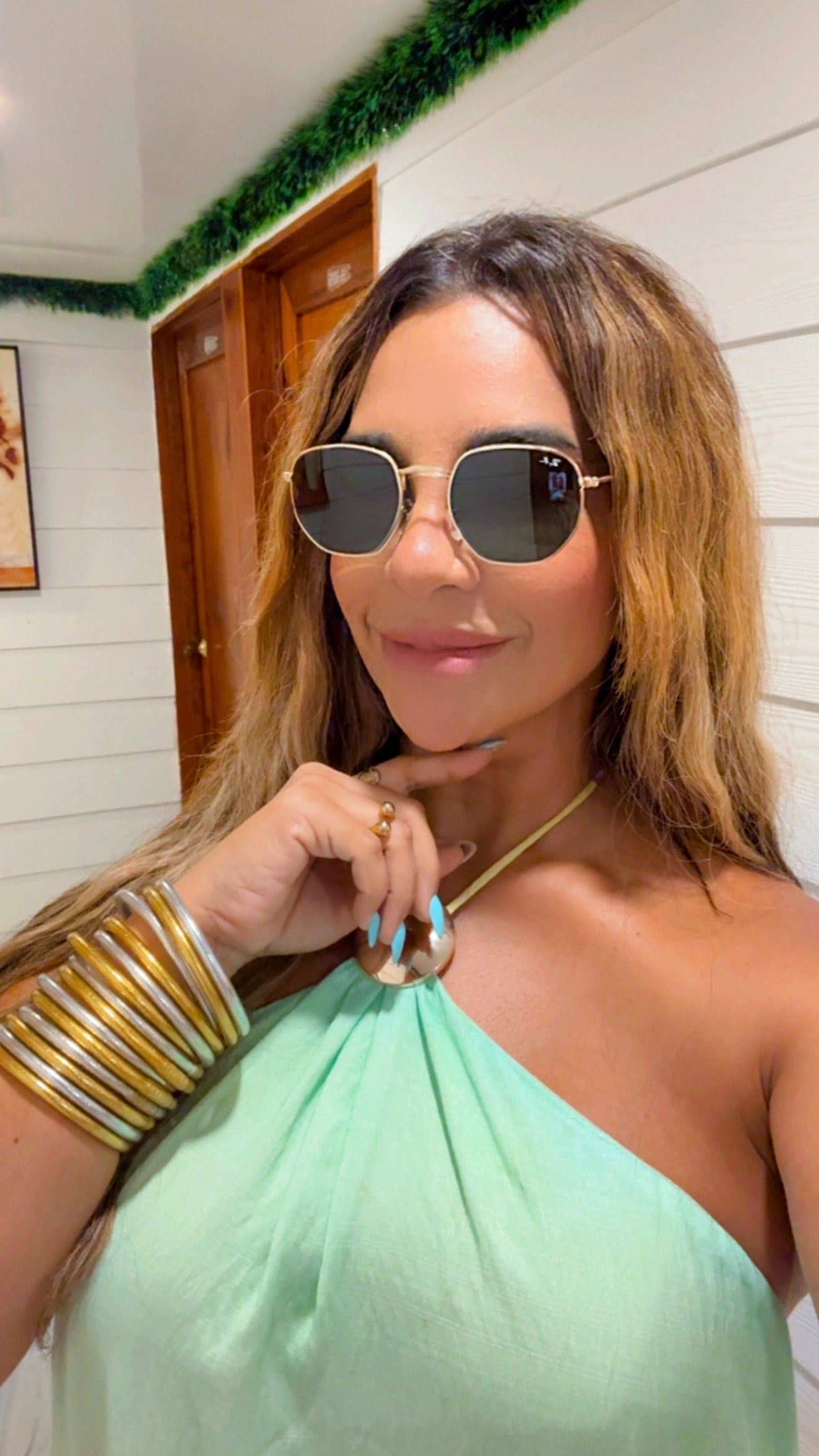 RB Gold Sunglasses (Kit Completo)