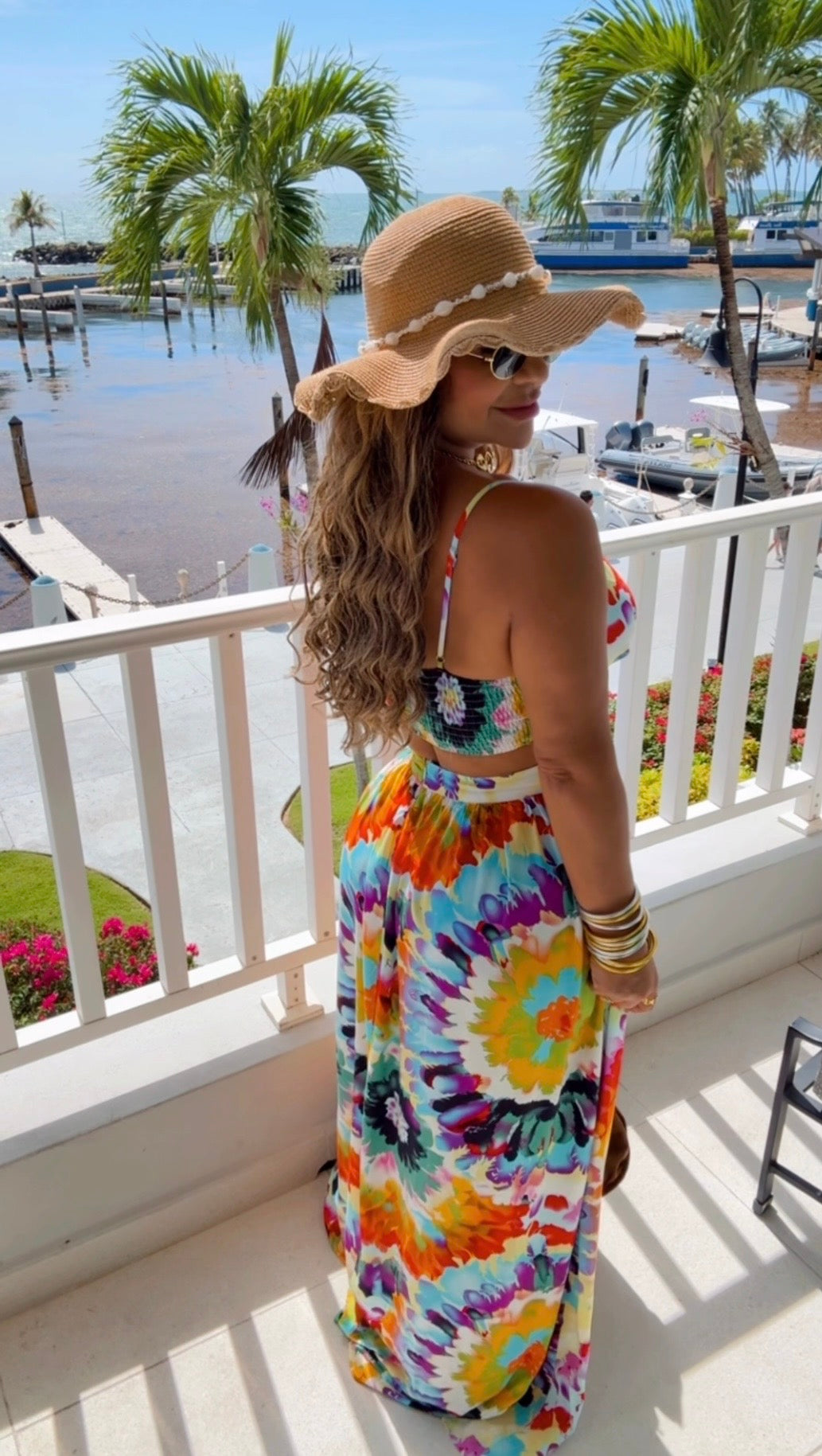 Miraflores Maxi Dress (spandex)