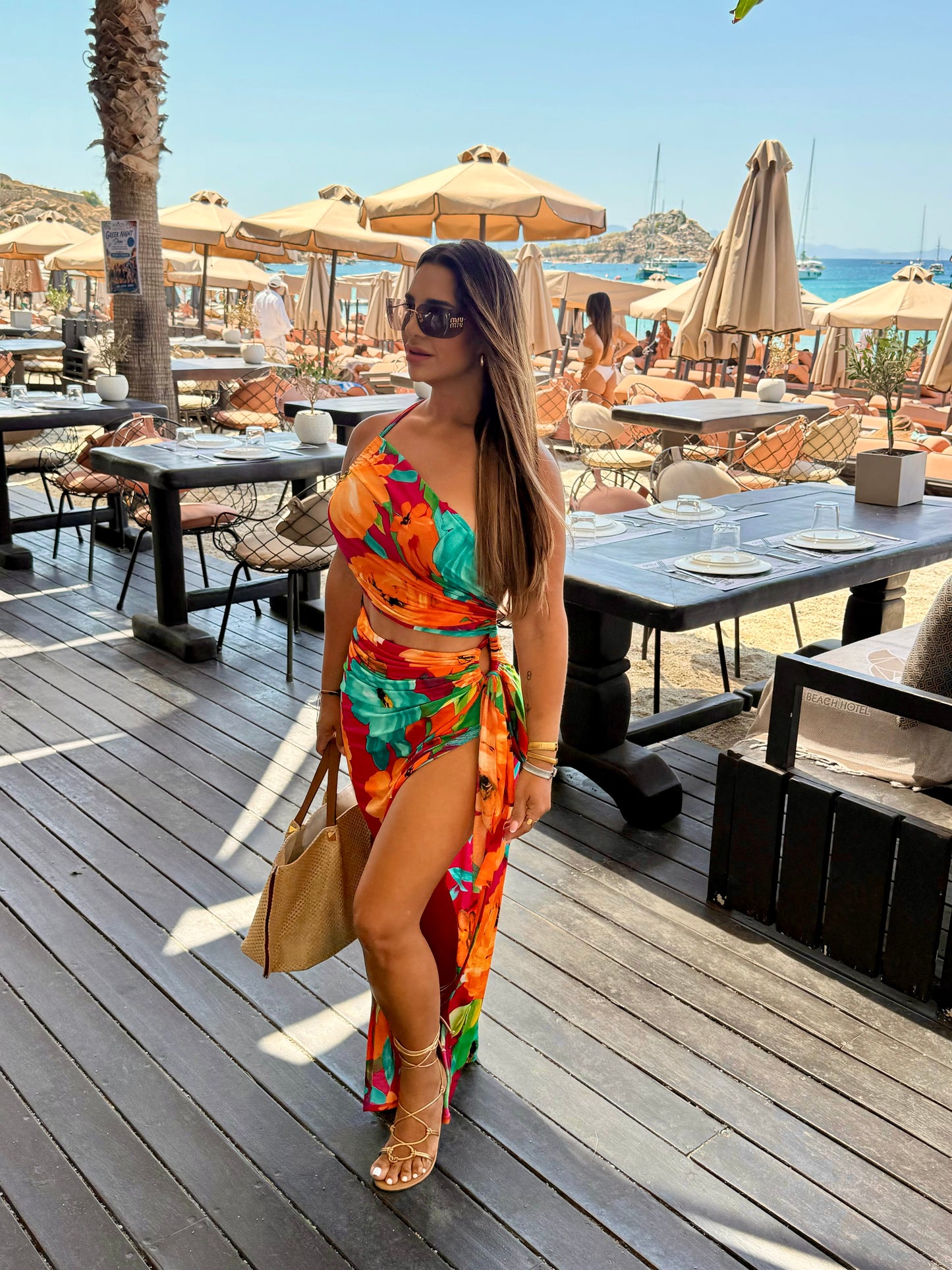 Restock Mykonos Bloom Maxi Dress (stretch) Llegan el próximo Viernes
