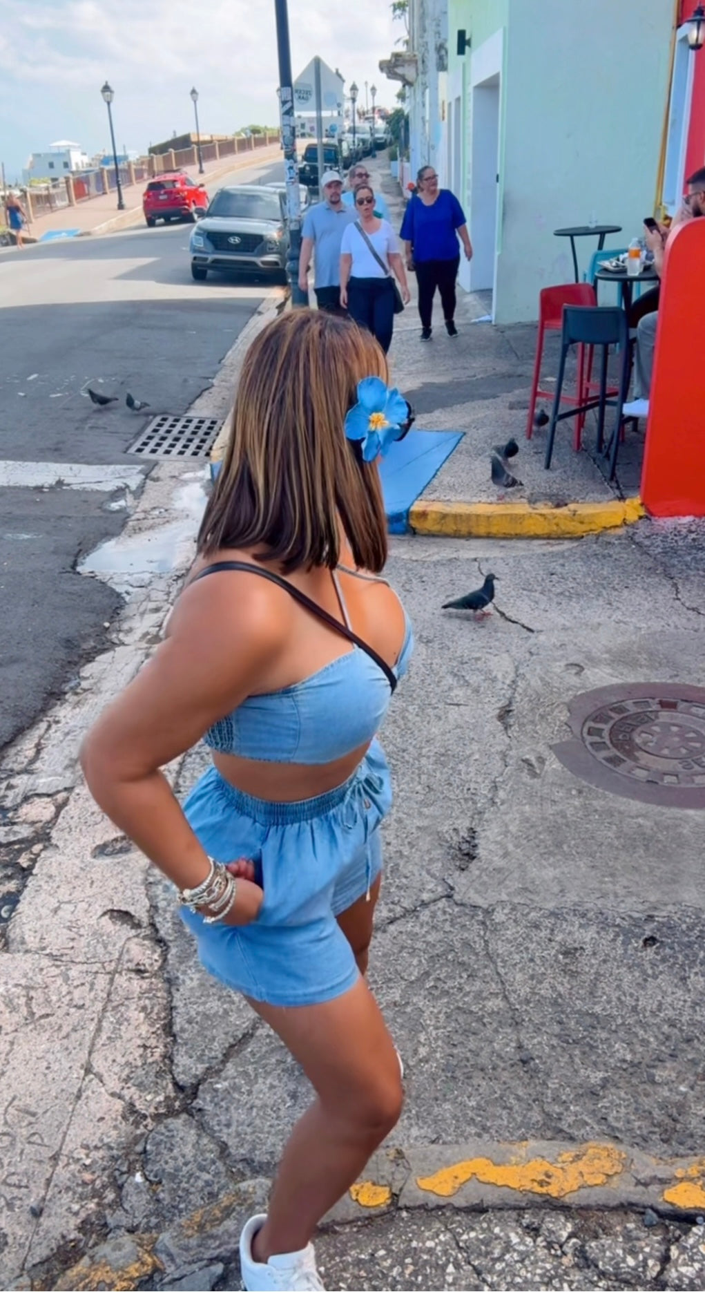 Restock La Perla Denim Set (spandex) llegan el próximo Lunes , utilicé talla Médium