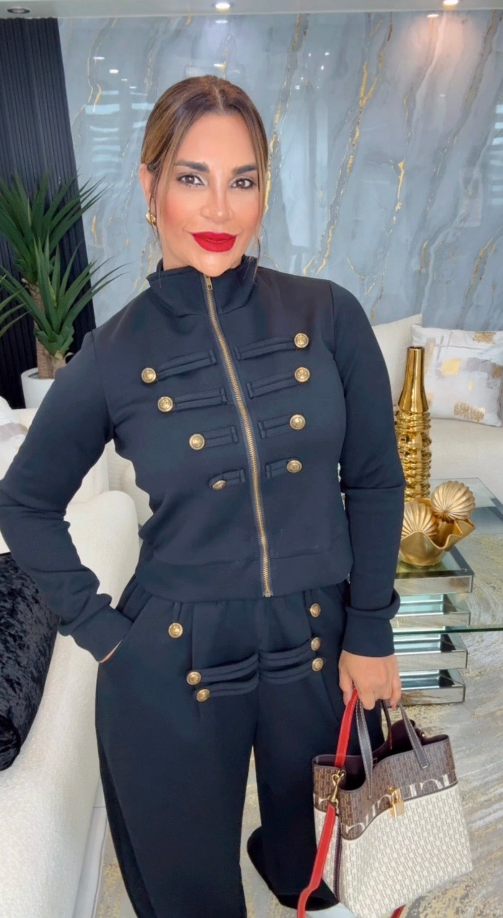 Napoleón Luxury Black Set (spandex)