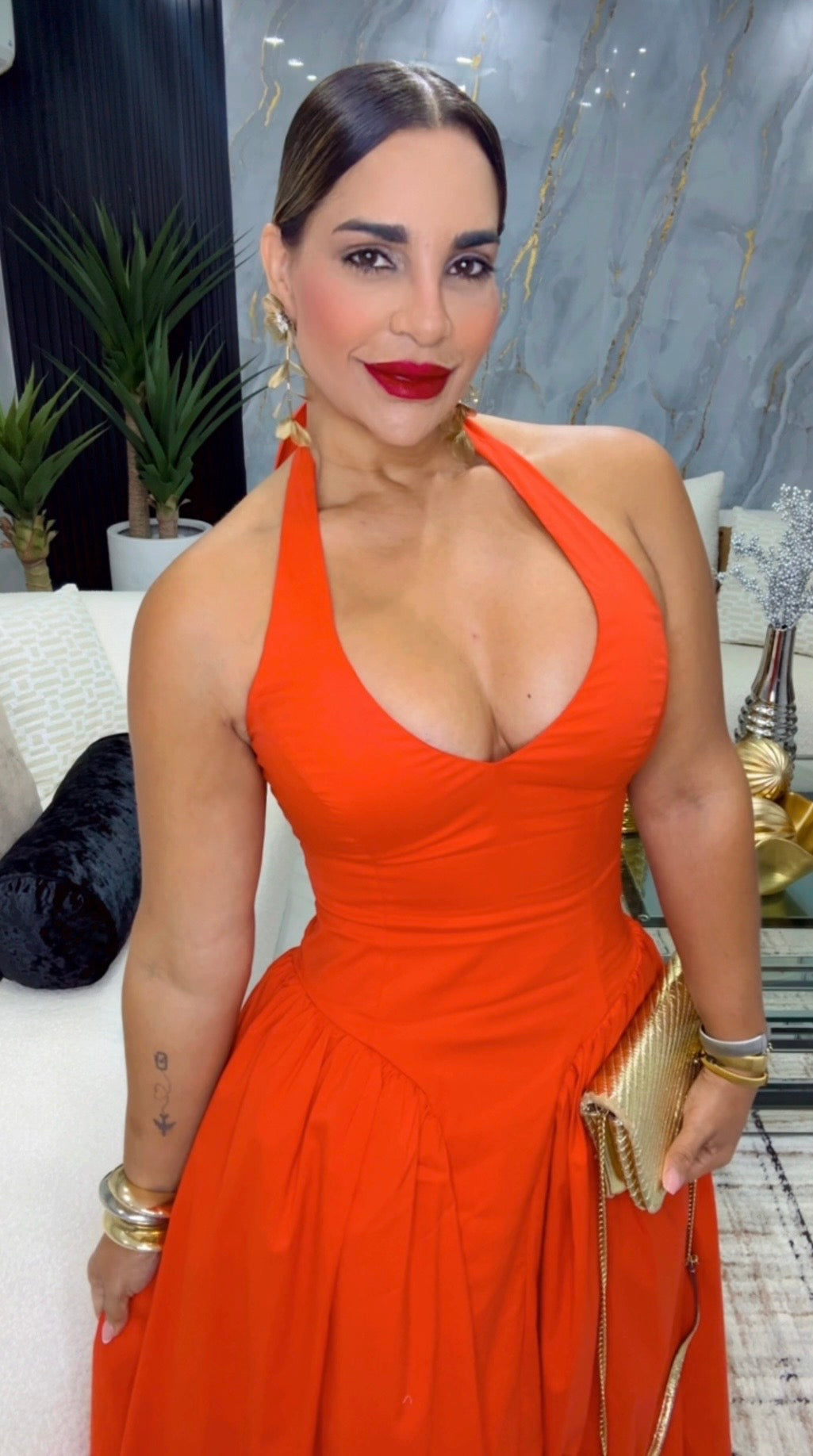 Valentine Red Dress (utilicé M)