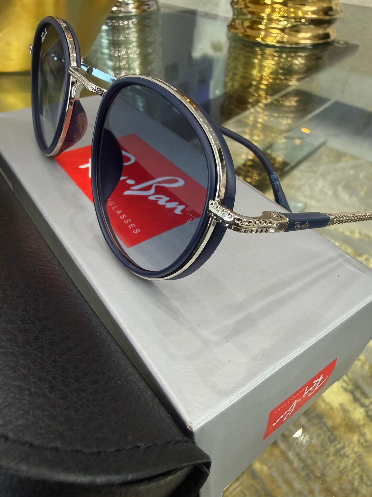RBan Blue Sunglasses (kit completo)