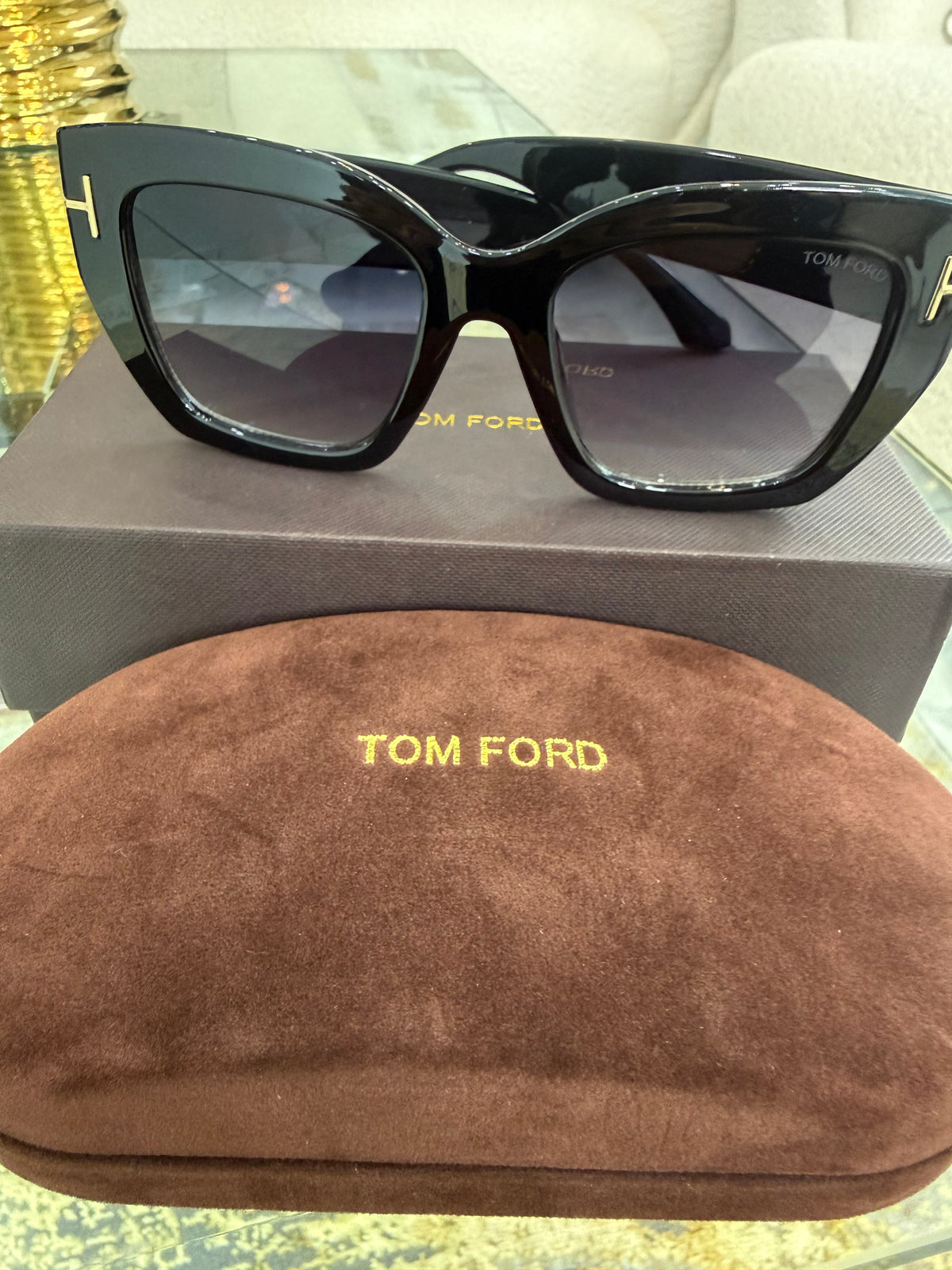 TFord Black  Sunglasses (kit completo)