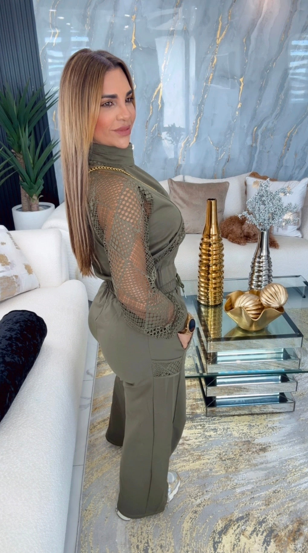 Boracay Olive Set (spandex)