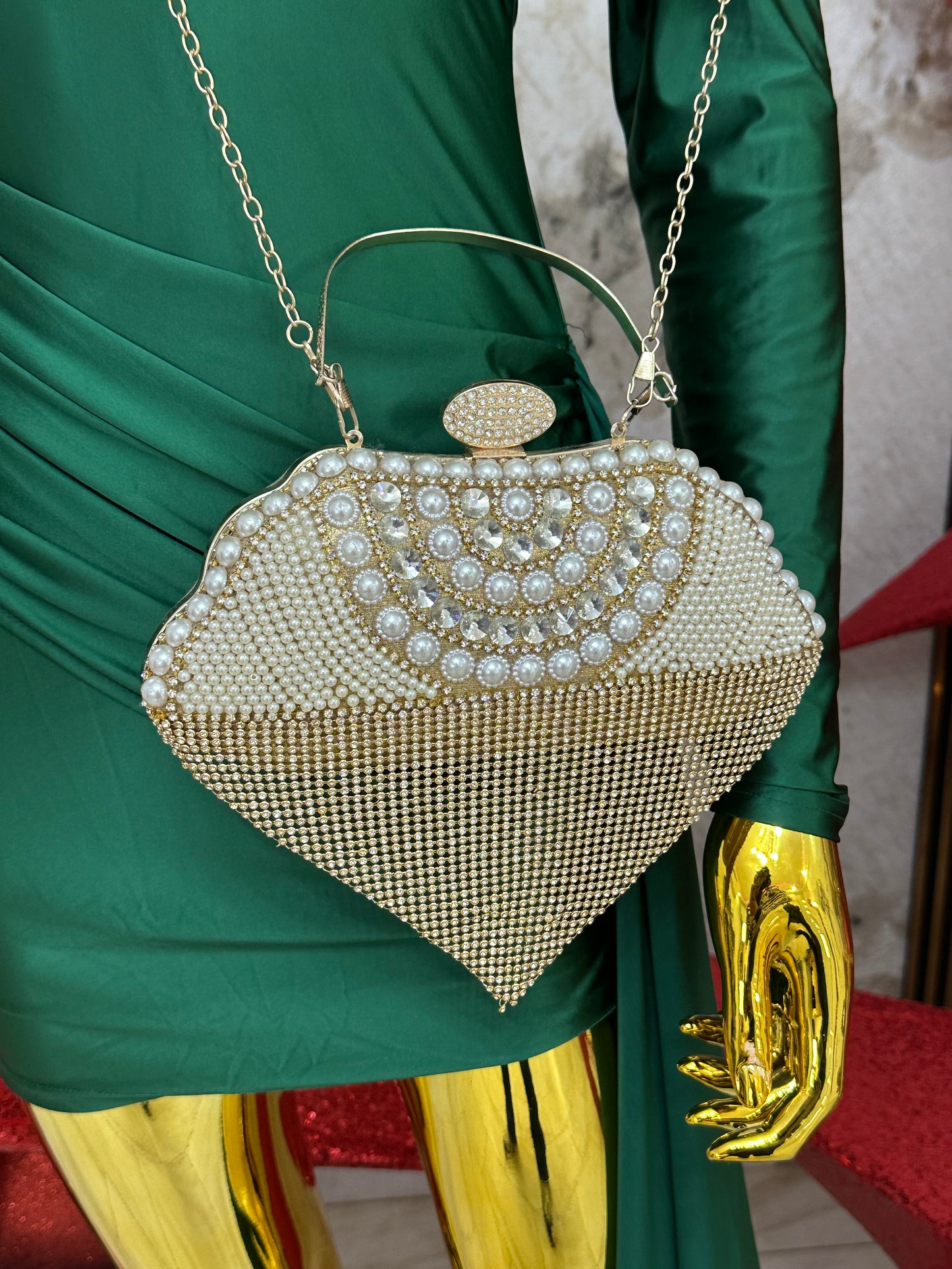 Pearls Elegant Handbag