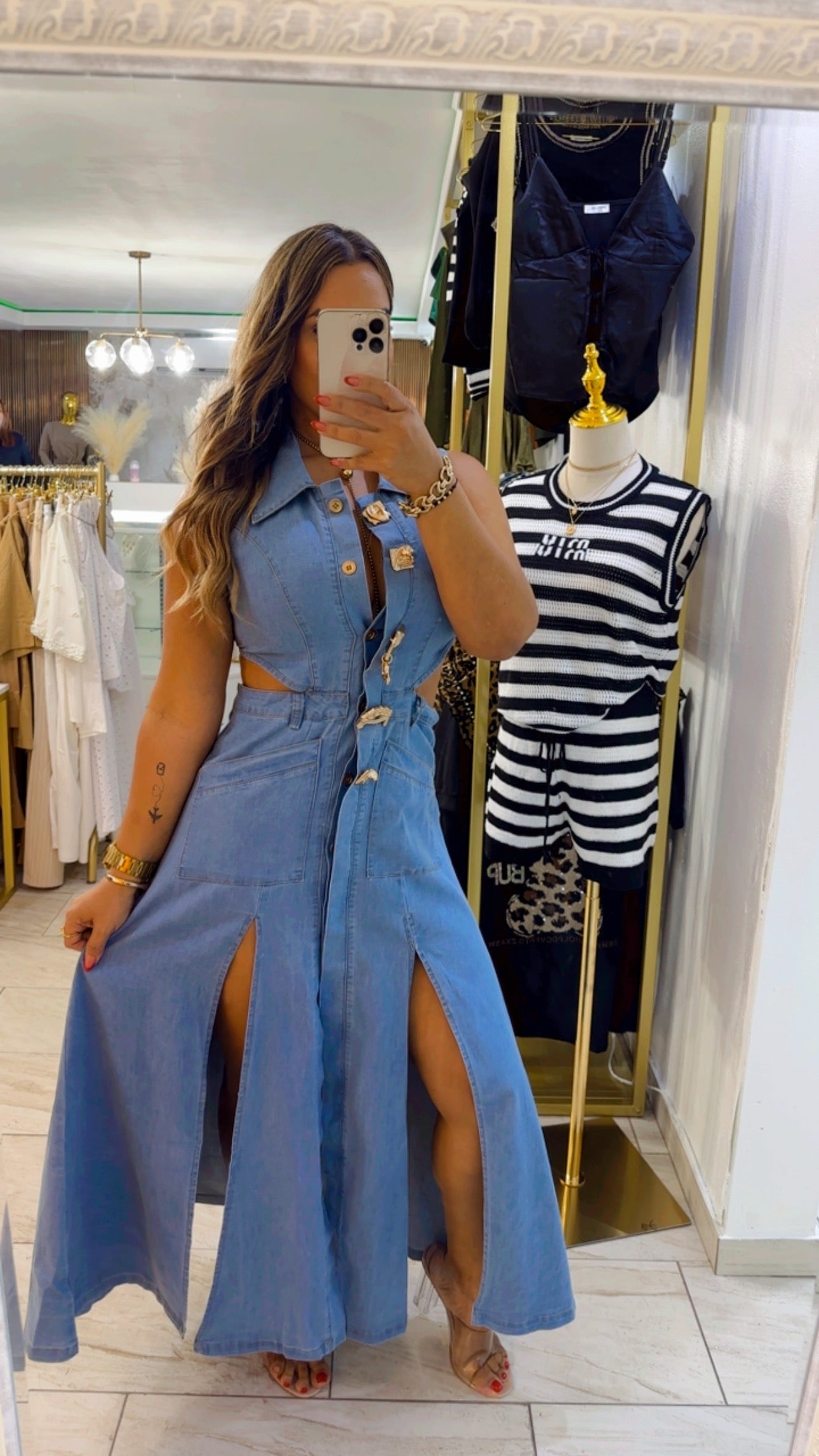 Budapest Denim Dress