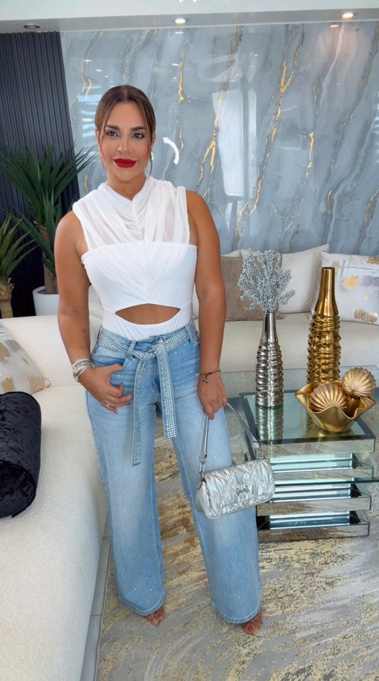Shine Denim Pant (spandex)