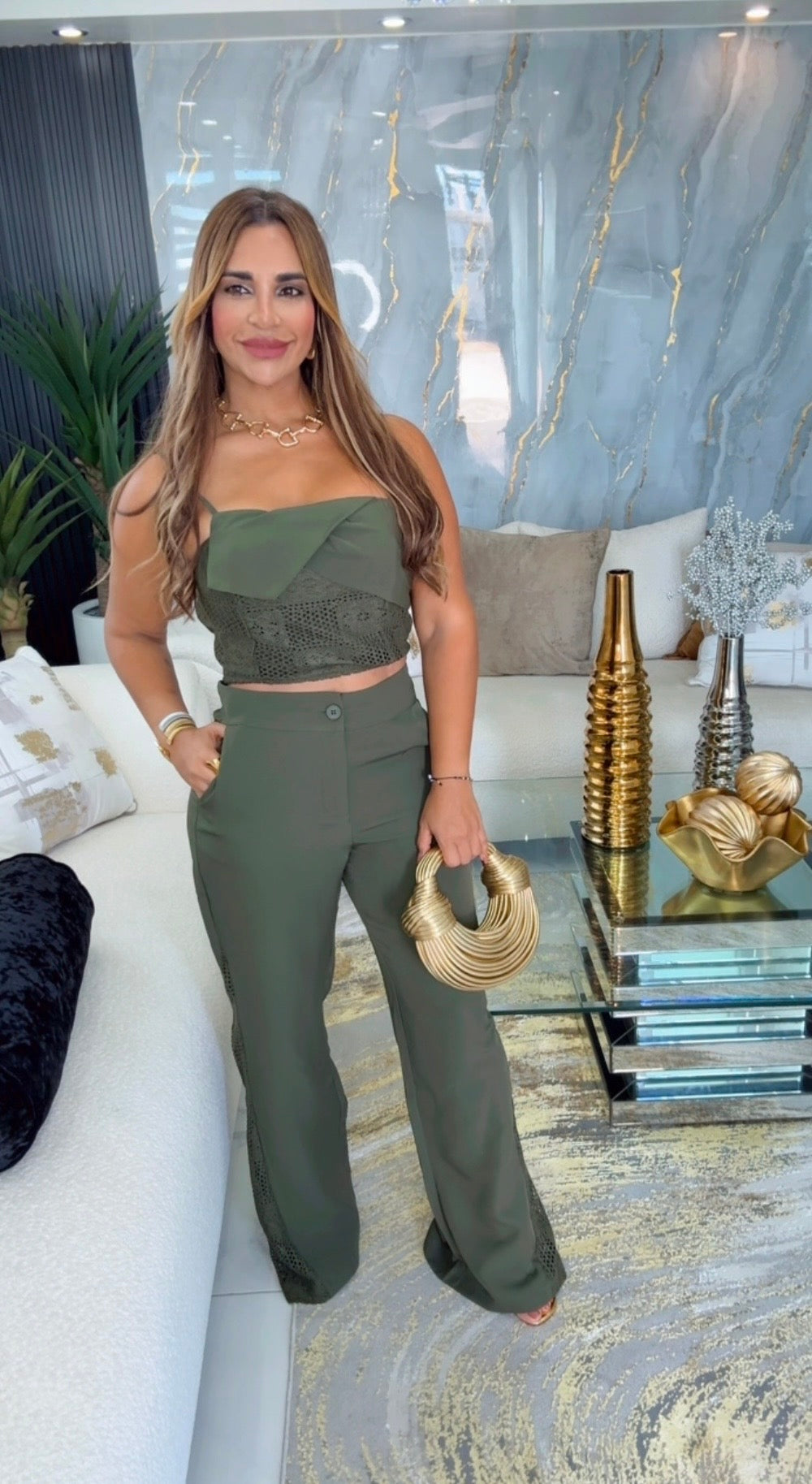Venezuela Olive Set (spandex)