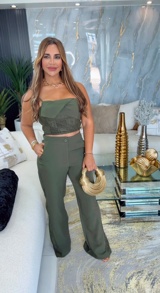 Venezuela Olive Set (spandex)