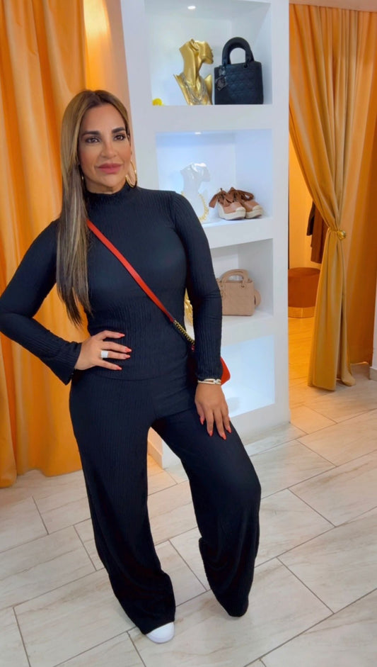 Albania Black Set (Stretch) utilice talla M
