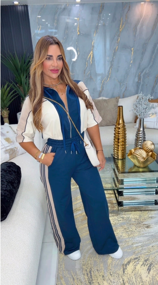 Navy Blue Travel Set (spandex)