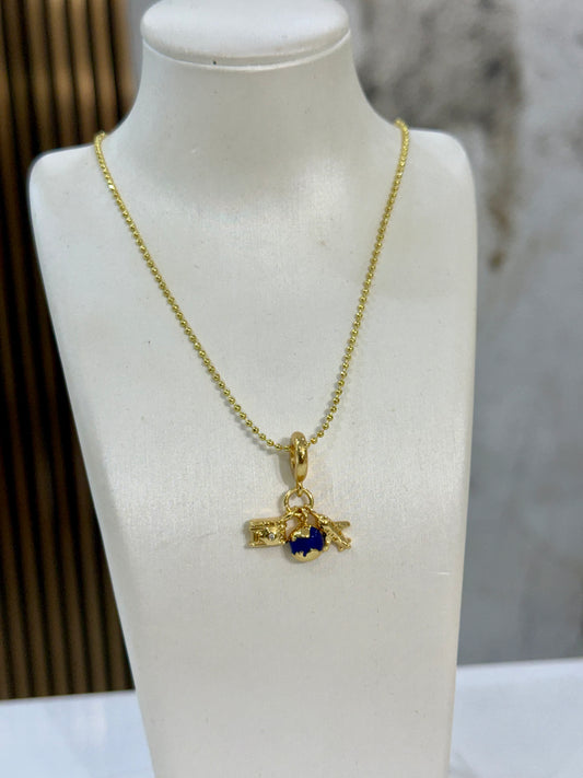 Trendy Viajera Necklace (Gold Plated)