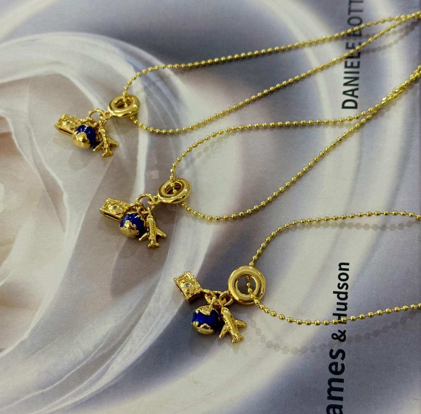 Trendy Viajera Necklace (Gold Plated)