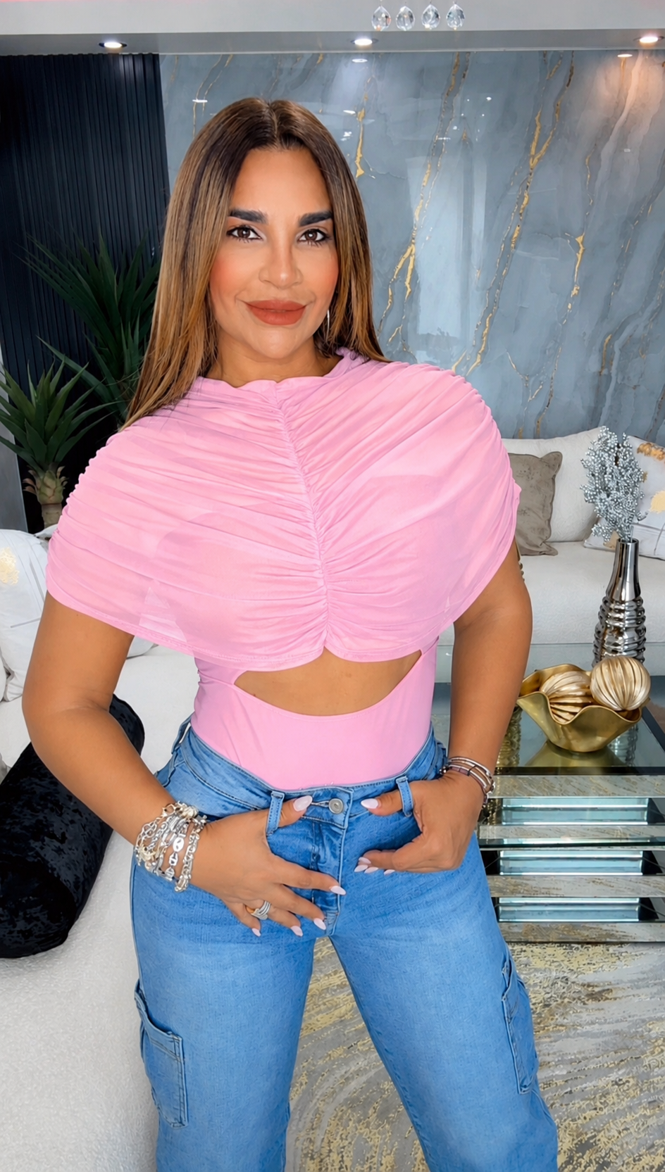 Chianti Pink Bodysuit (stretch) Llegan el sábado
