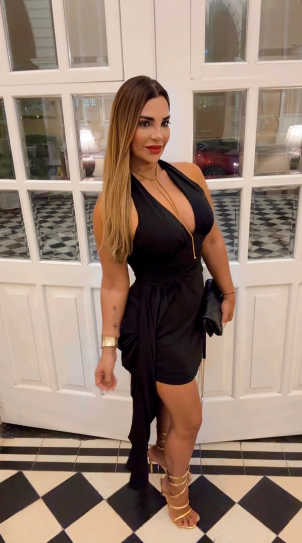 Barranquilla Black Dress (spandex)