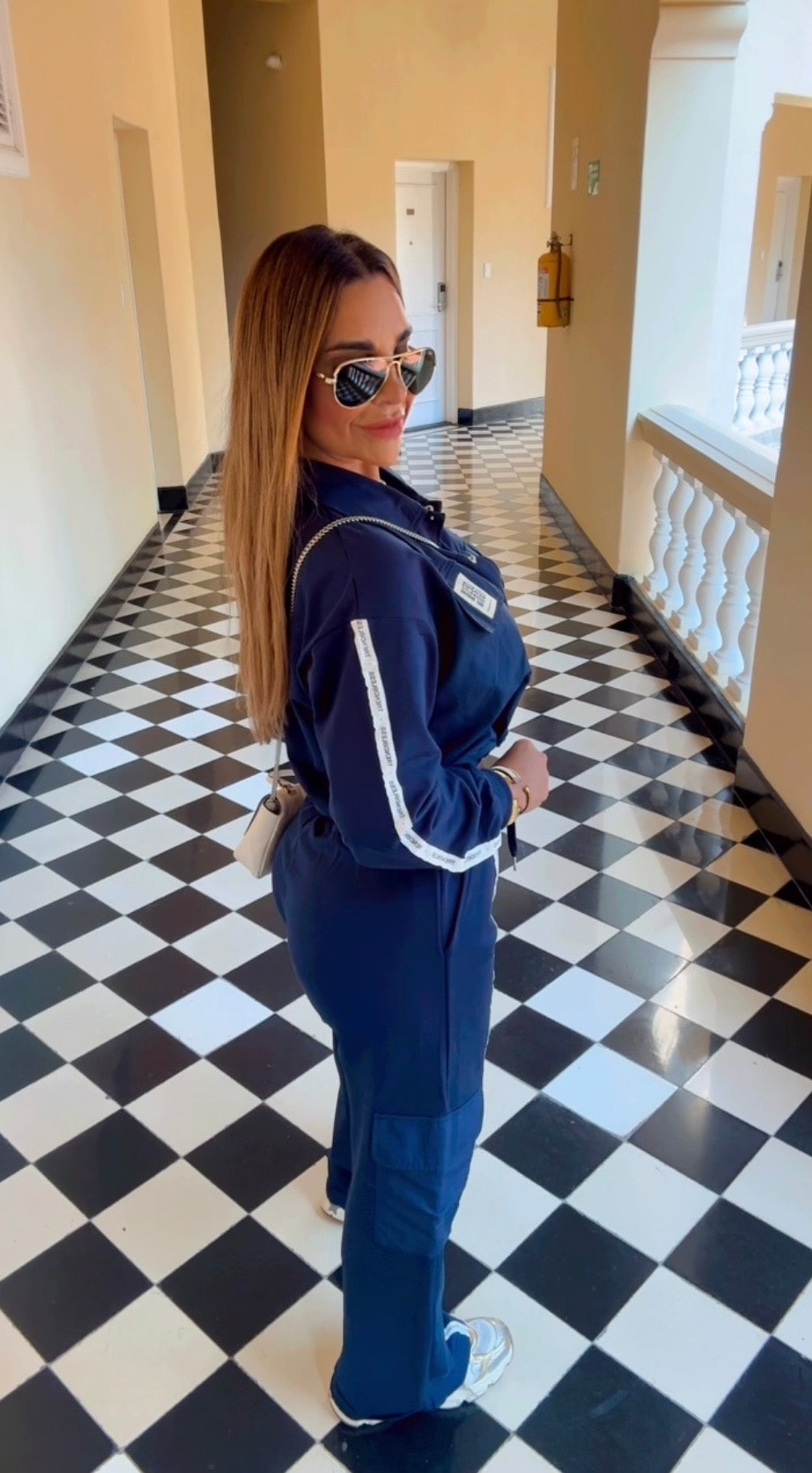 Trends Navy Blue Travel Set (spandex)