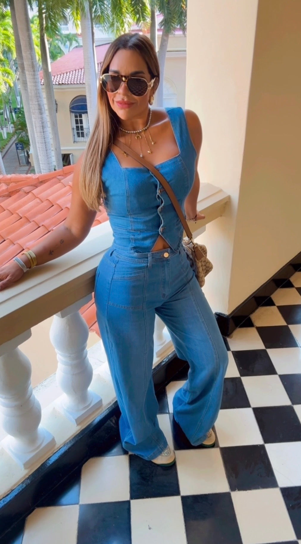 Noah Denim Set (spandex)