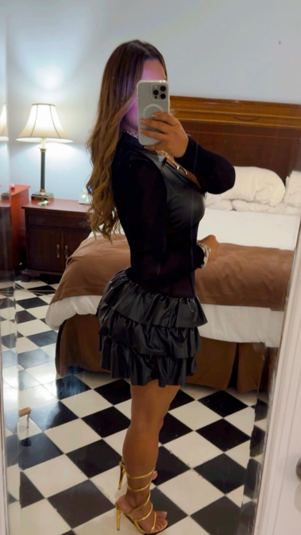 Restock La María Black Dress (trae short integrado) spandex/ llegan este martes